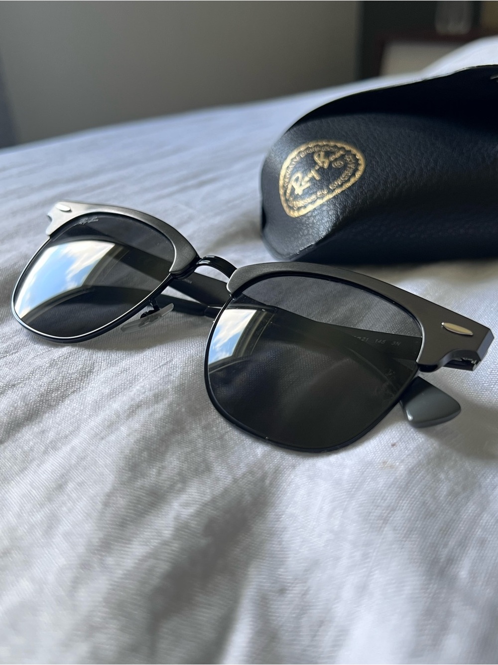 Ray-Ban Clubmaster Aluminum (RB3507) Sunglasses